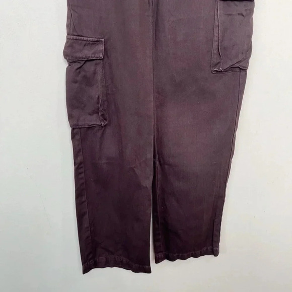 Aritzia Tna Womens XXS Cotton Brown Twill Cargo Pant - Picture 4 of 10